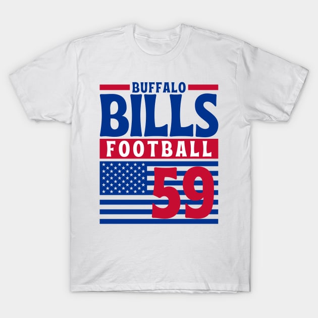 Buffalo Bills 1959 American Football Team T-Shirt by Astronaut.co